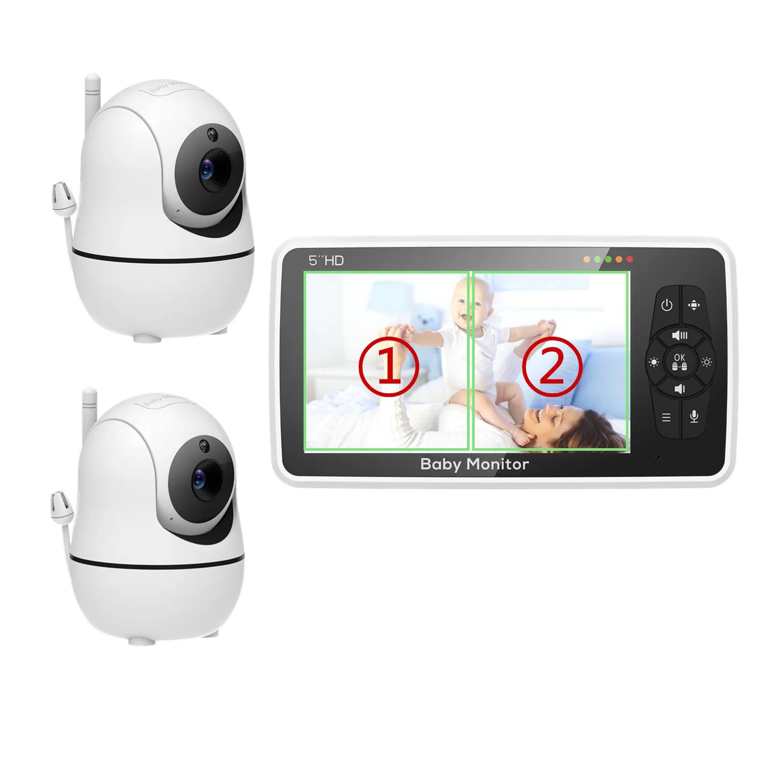GuardianView Dual HD Baby Monitor