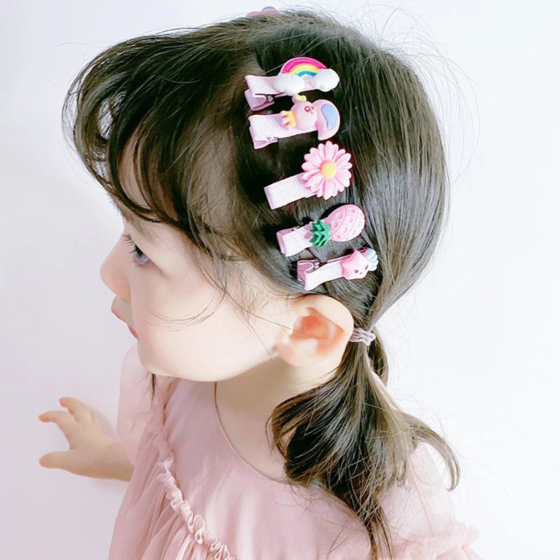Princess Fun Hair Clips Set