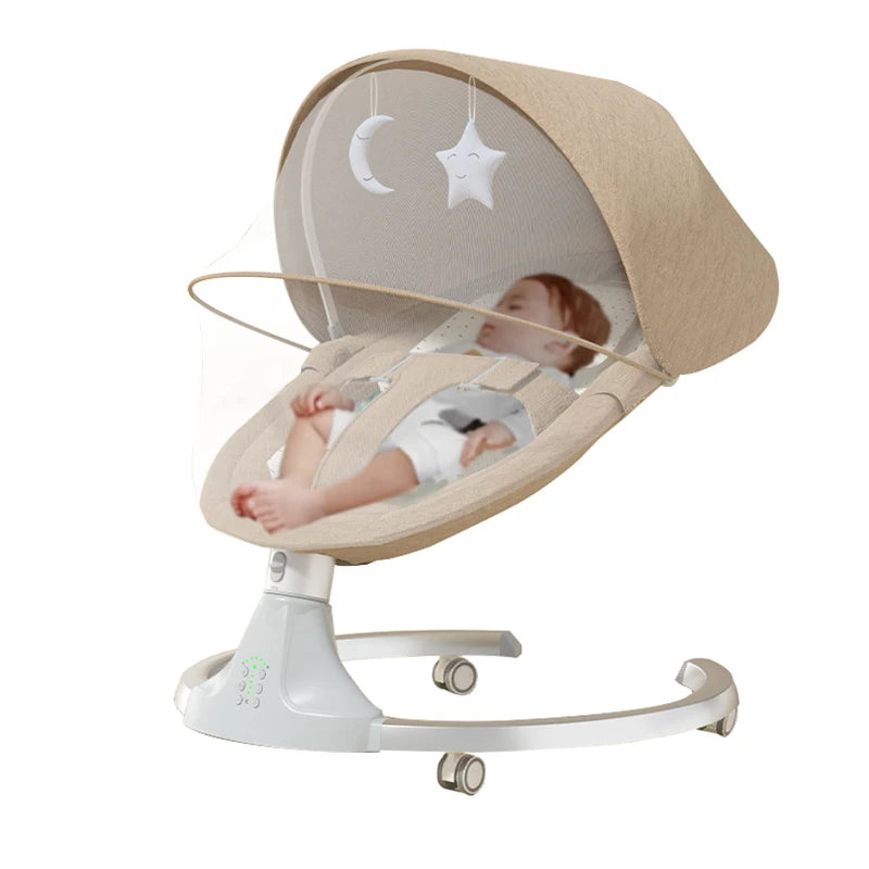 LunaSooth Smart Electric Baby Rocker