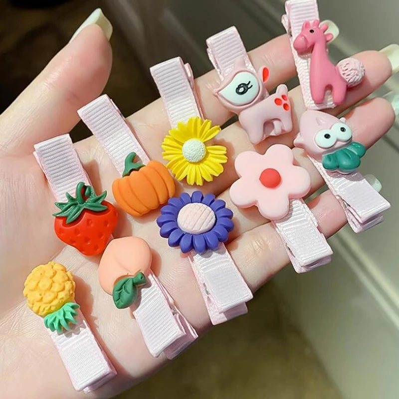 Princess Fun Hair Clips Set