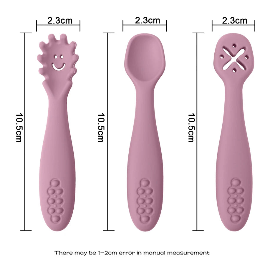 SoftBite Baby Silicone Spoons