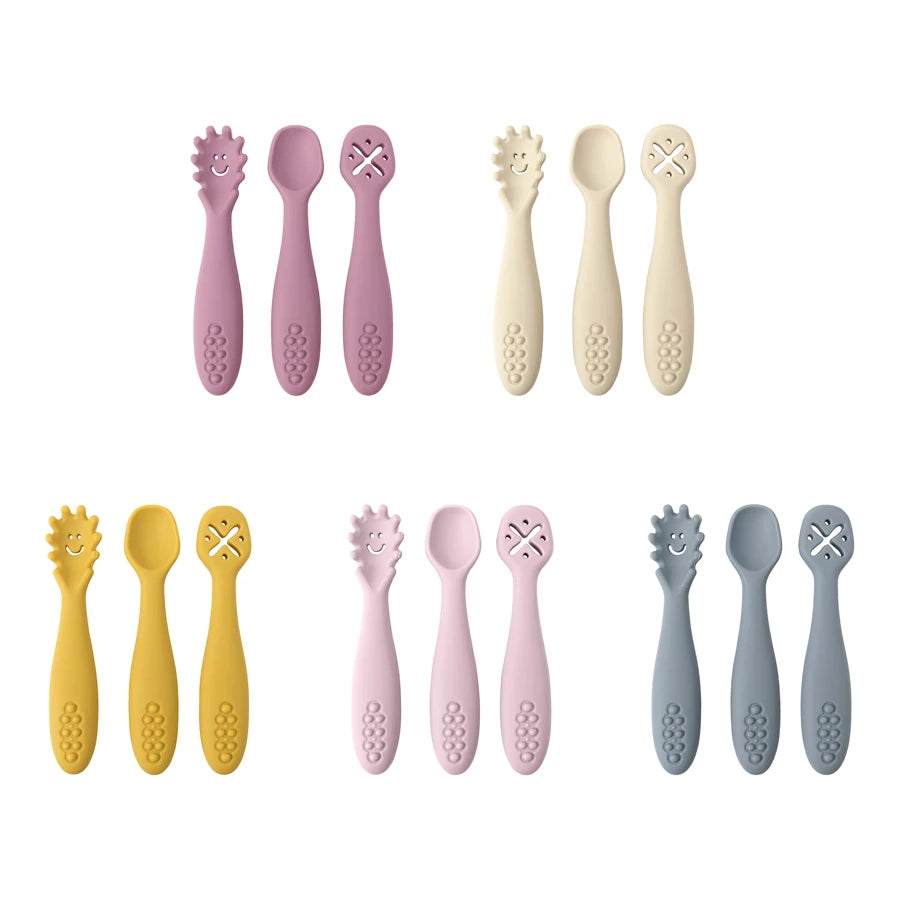 SoftBite Baby Silicone Spoons