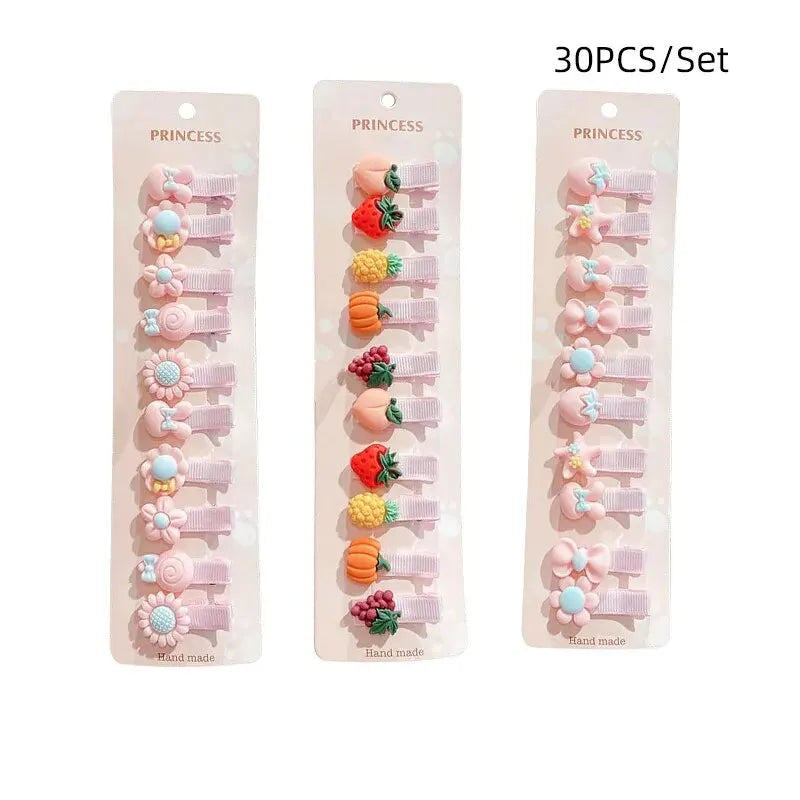 Princess Fun Hair Clips Set