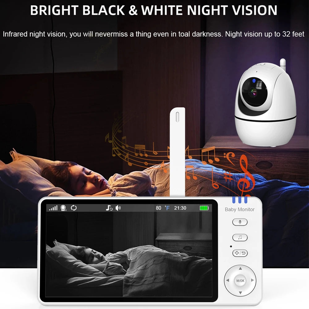LunaWatch 5.0 HD Baby Monitor