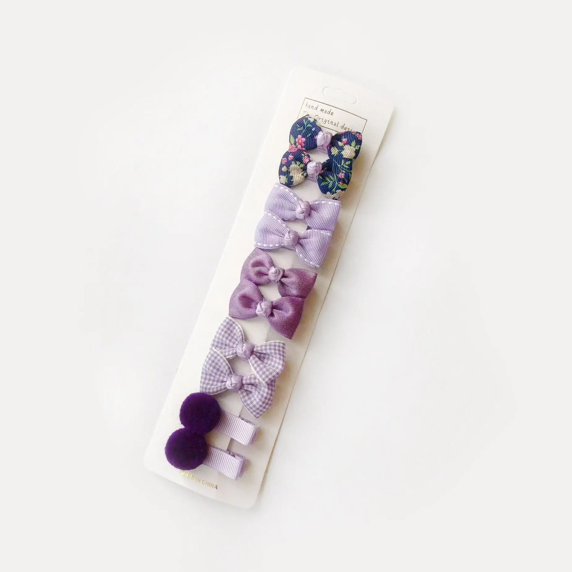 Darling Bow Hair Clips Set