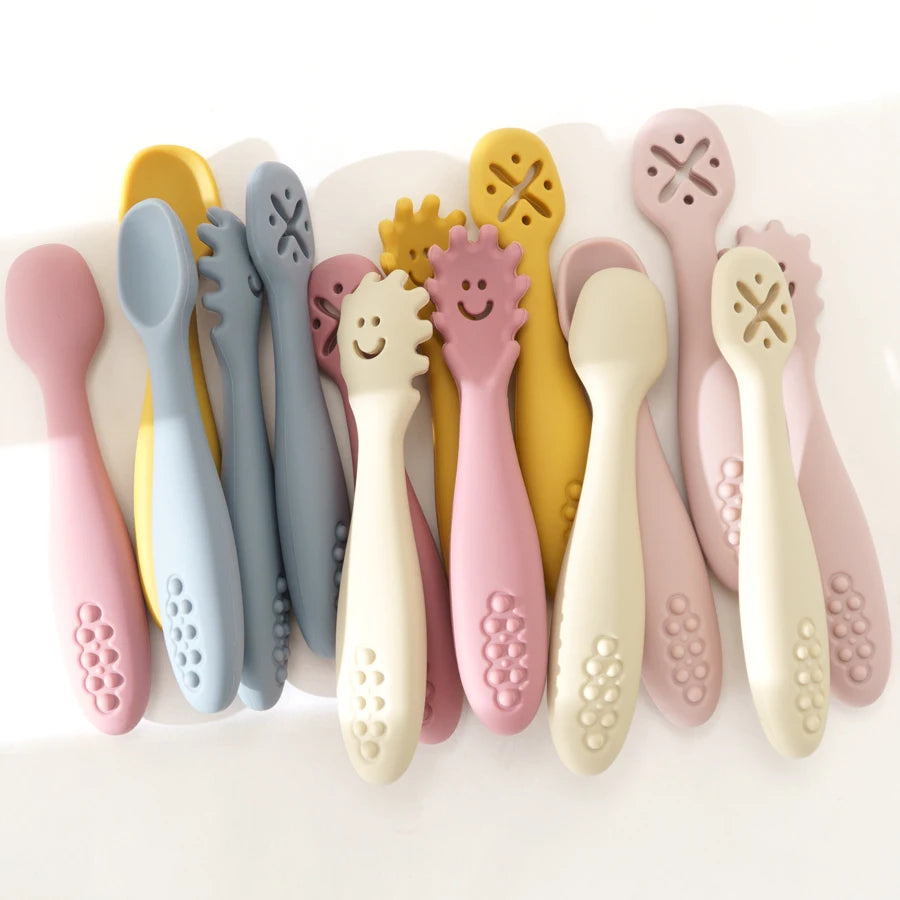 SoftBite Baby Silicone Spoons