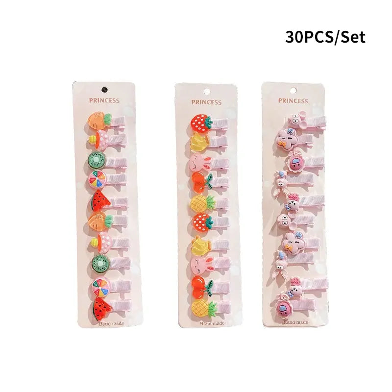 Princess Fun Hair Clips Set