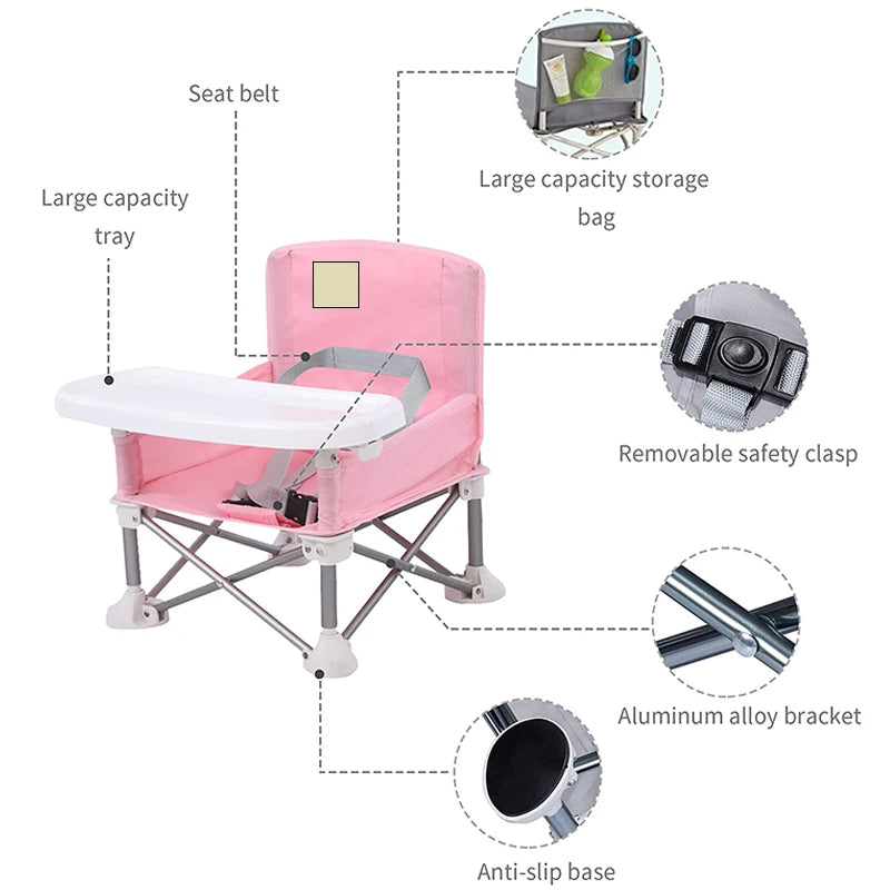 LittleDine Portable Baby High Chair