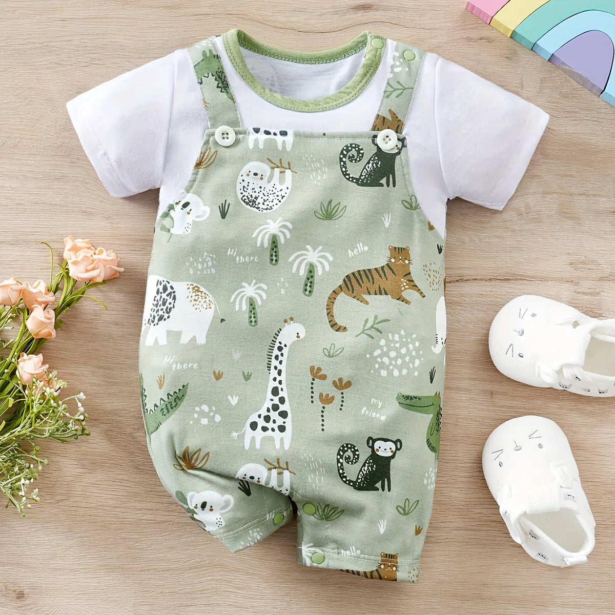 JungleDreams Baby Romper Set