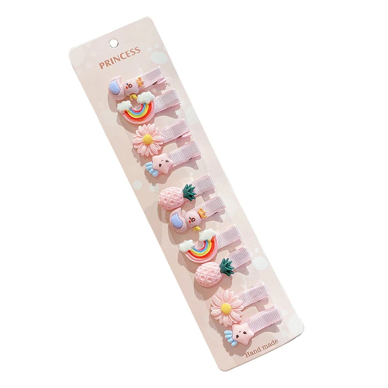 Princess Fun Hair Clips Set