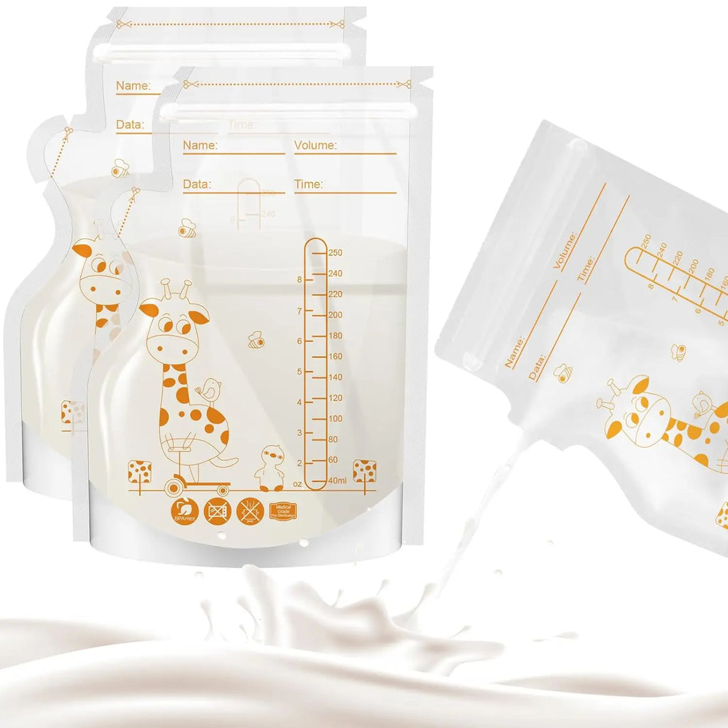 SafeStore Breast Milk Storage Bags (100pcs, 250ml)