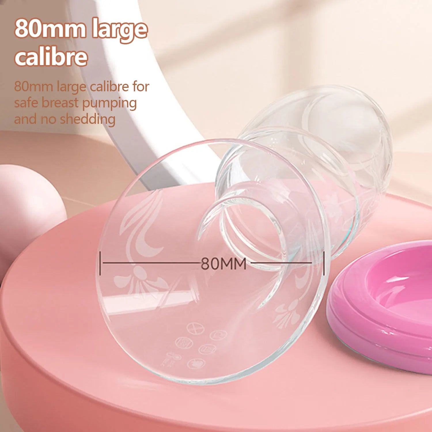 PureEase Silicone Breast Milk Collector